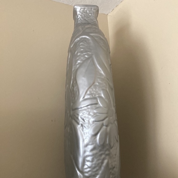 Pier 1 Imports Large silver vase - Picture 4 of 5